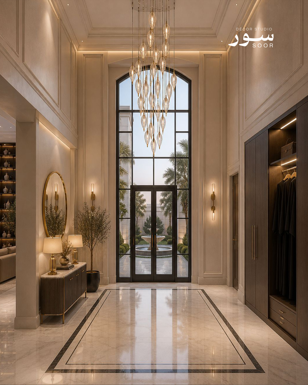تصميم داخلي من أعمال سور