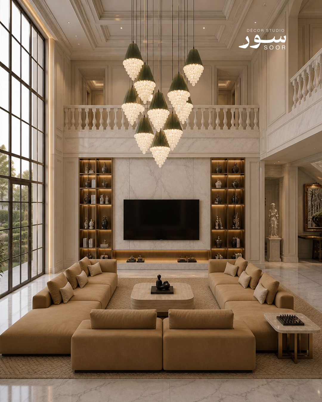 تصميم داخلي من أعمال سور